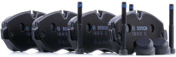 Bosch Bremsbeläge vorne für Mercedes-Benz Vito Marco Polo (0 986 494 728)