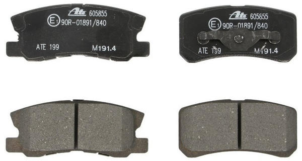 ATE Bremsbeläge hinten für Peugeot 4008 Mitsubishi Grandis (13.0460-5855.2)