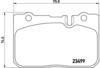 Brembo Bremsbeläge vorne für Lexus LS Celsior Century (P 83 039)