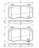 Bosch Bremsbeläge vorne für Nissan 350 Z 350z Subaru Forester (0 986 494 310)