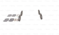 Bosch Bremsbelagsatz, Scheibenbremse 0 986 494 655