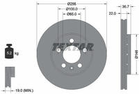 Textar Bremsbelagsatz, Scheibenbremse Q+ 2313001