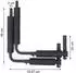 QLS BOX1 Wandhalterung 57cm schwarz (000-08443-000)