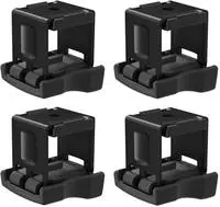 Thule 889704, Thule Squarebar 889700 Adapter Schwarz Junge Black Kinder