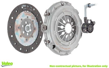 Valeo Kupplungssatz KIT3P mit Zentralausrücker (834547)