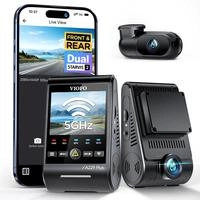 VIOFO Dashcam A229 Plus 2CH, Auto, 2K Weitwinkel-Kamera, 140&deg; R&uuml;ckfahrkamera, WLAN