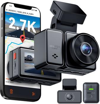 VANTRUE E2 2.7K+2.7K Dual Dash cam