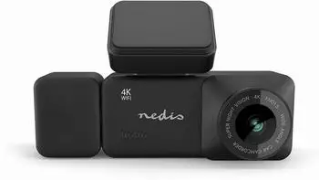 Nedis DCAMG4326BK Dashcam Dual-Kamera 4K@30fps Wi-Fi GPS (DCAMG4326BK)