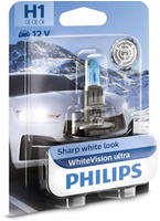 Philips Gl&uuml;hlampe, Fernscheinwerfer WhiteVision ultra 12258WVUB1