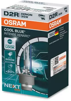 Osram D2R 66250CBN Xenarc Cool Blue Intense