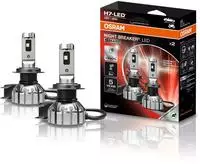 Osram H7 Night Breaker Lot de 2 ampoules LED Smart + 330 %...