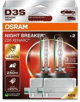 Ams-Osram Gl&uuml;hlampe, Hauptscheinwerfer XENARC&reg; NIGHT BREAKER&reg; LASER...