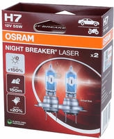Ams-Osram Gl&uuml;hlampe, Hauptscheinwerfer NIGHT BREAKER&reg; LASER 64210NL-2HB