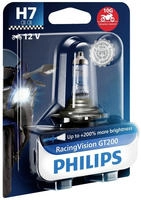 Philips Gl&uuml;hlampe, Nebelscheinwerfer RacingVision GT200 moto 12972RGTBW