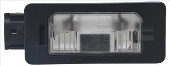 TYC 15-0293-00-9 Kennzeichenleuchte Schwarz