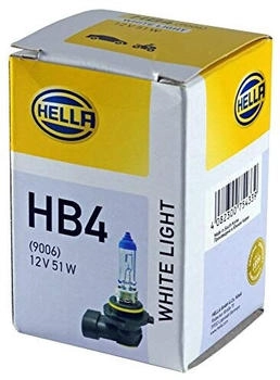 Hella 8GH 223 498-171 Gl&uuml;hlampe HB4 White light 12V 51W Sockelausf&uuml;hrung: P22d Schachtel Menge: 1