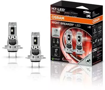 Osram H7 NIGHT BREAKER LED SPEED 450 (64210DWNBSP- 2HB)