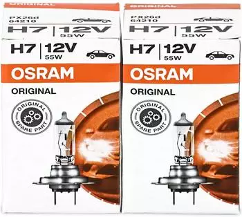 Osram H7 Longlife High Tech 12V 55W PX26d 64210L (2Stk.)