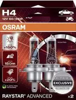 Osram Scheinwerferlampe H4 Raystar Advanced 2.0 2 St&uuml;ck Scheinwerferlampe