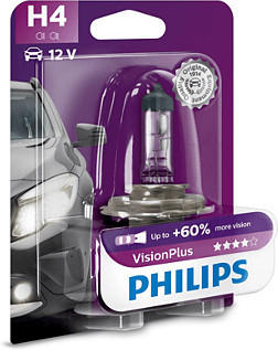 Philips Vision Plus H4 (12342VPB1)