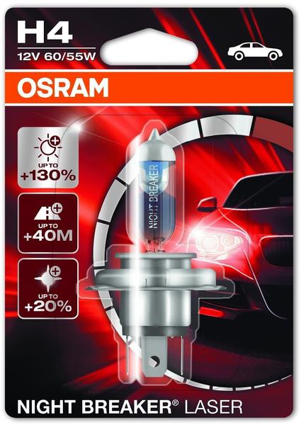 Osram Night Breaker Laser H4 (64193NBL-01B) Test Black Friday