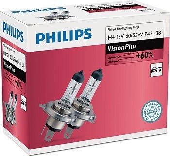 Philips Vision Plus H4 (12342VPC2)