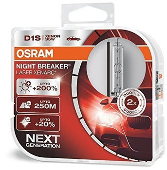 Osram Xenarc Night Breaker Laser D1S Next Gen (66140XNL-HCB)
