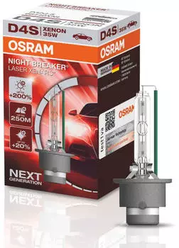 Osram Xenarc Night Breaker Laser D4S Next Gen (66440XNL)