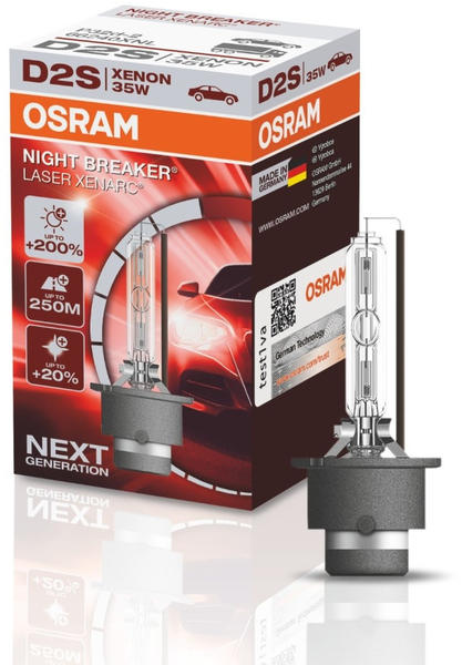 Osram Xenarc Night Breaker Laser D2S Next Gen (66240XNL)