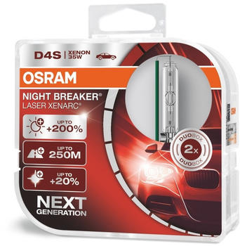 Osram Xenarc Night Breaker Laser D4S Next Gen (66440XNL-HCB)