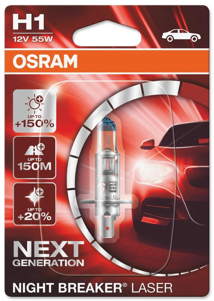 Osram Night Breaker Laser H1 Next gen (64150NL-01B)