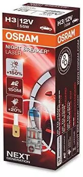Osram Night Breaker Laser H3 Next Gen (64151NL)