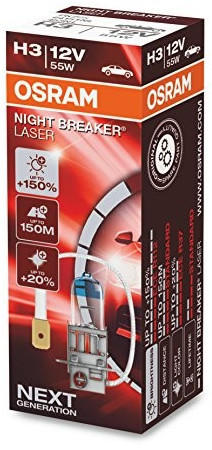 Osram Night Breaker Laser H3 Next Gen (64151NL) Test TOP Angebote ab 5,87 €  (März 2023)