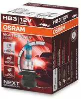 1x HB3 12V 60W P20d NIGHT BREAKER® LASER +150% Mehr Helligkeit