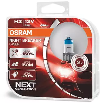 Osram Night Breaker Laser H3 Next Gen (64151NL-HCB)
