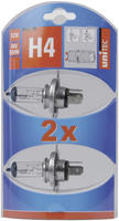 Unitec 77838 Halogen Leuchtmittel Standard H4 60/55 W 12 V