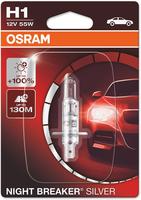 Ams-Osram Gl&uuml;hlampe, Fernscheinwerfer NIGHT BREAKER&reg; SILVER 64150NBS-01B