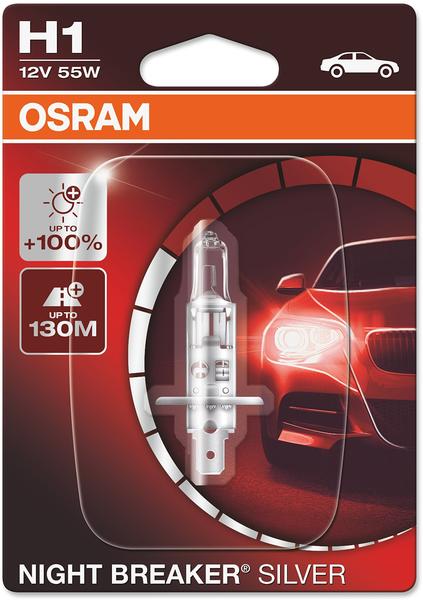 Osram Night Breaker Silver H1 (64150NBS-01B)