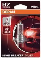 Ams-Osram Gl&uuml;hlampe, Fernscheinwerfer NIGHT BREAKER&reg; SILVER 64210NBS-01B