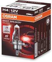 Osram Automotive 4062172395601 Halogen Leuchtmittel Standard H4 60/55W 12V