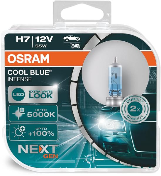 Osram Cool Blue INTENSE H7 12V 55W (64210CBN) Duo