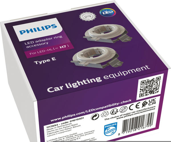 Philips LED Adapter-Ring H7 Typ E (11178X2)
