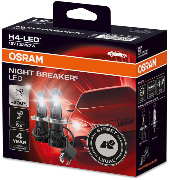 Osram Night Breaker H4-LED (64193DWNB)