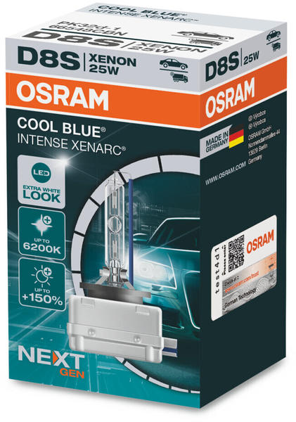 Osram Xenarc Cool Blue Intense D8S (66548CBN)