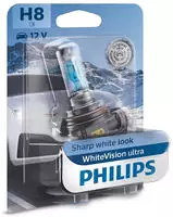 Philips Gl&uuml;hlampe, Fernscheinwerfer WhiteVision ultra 12360WVUB1