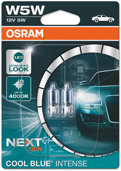 Osram Cool Blue Intense NextGeneration W5W (2825CBN-02B)