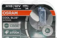 Osram 64176CBN, Osram H15 COOL BLUE INTENSE Gl&uuml;hlampe (NEXT GEN) 1er...