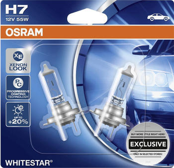 Osram GLL H7 Whitestar 2er-Set 12V 60/55W ( 64210DR1-02B)