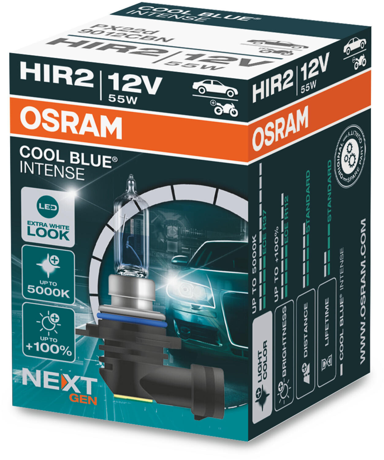 Osram Cool Blue Intense NextGen HIR2 (9012CBN) - Angebote ab 31,28 €