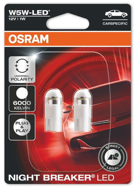 Osram NIGHT BREAKER LED W5W (2825DWNBC-02B)